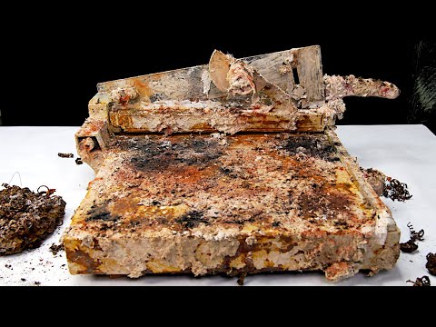 German Guillotine REAL Restoration Extremely Rusty and Destroyed