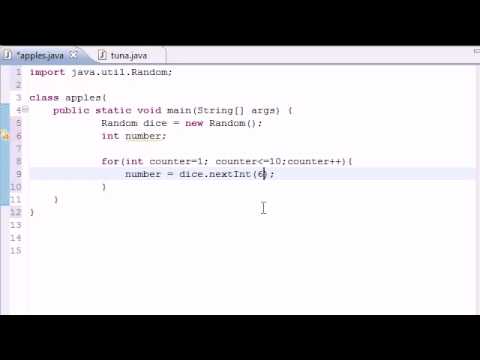 Java Programming Tutorial 26 Random Number Generator Flv