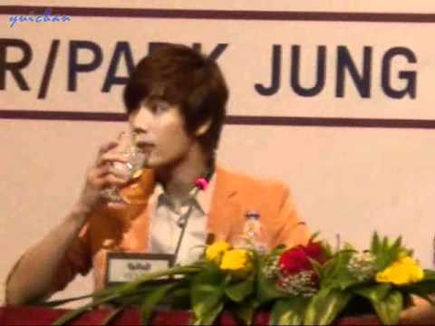 110603 KIMCHI - Park Jung Min at Press Conference.mp4