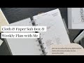 Cloth & Paper Unboxing & Weekly Plan with Me