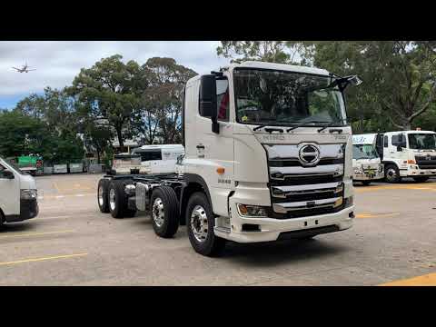 Hino 700 Series Heavy Duty Truck Review Sydney Australia - FY3248 AMT Twin Steer 8x4 Cab