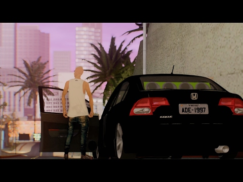 MC Bruninho K e MC Lil - No Barraco do Gerente// Honda New Civic Rebaixado