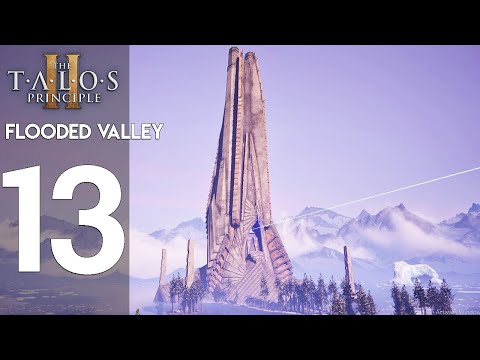 The Talos Principle 2 Platinum Trophy Gameplay Walkthrough Part 13 - Flooded Valley Puzzle