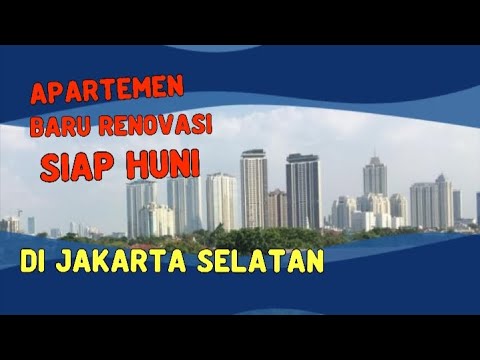 apartemen baru renovasi 3 kt 2 km siap huni