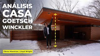 FRANK LLOYD WRIGHT'S HOUSE | Masterpieces | Goetsch-Winckler House