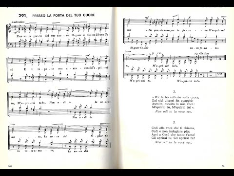 inno PRESSO LA PORTA DEL TUO CUORE