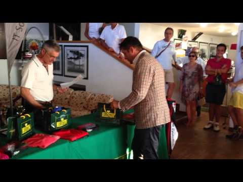 Premiazione gara "BELLETTINI GOLF CHAMPIONSHIP" Golf Club Punta Ala 21.08.2015