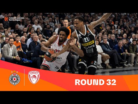 Partizan - Olympiacos | Round 32 Highlights | 2023-24 Turkish Airlines EuroLeague