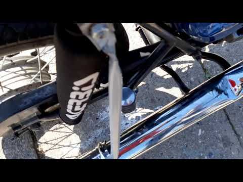 Mit Simson Unfall gehabt (Neuer ZT Auspuff im arsch)