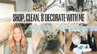 PRE-SPRING DECORATE WITH ME! | VALENTINE'S DAY DECOR | SPRING STYLING IDEAS