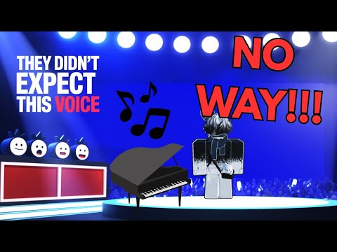 I Sang in Roblox Podiums and THIS Happened…