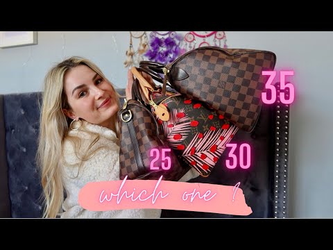 Louis Vuitton Speedy 25 vs. 30 vs. 35 Comparison | Which Bag should you get ?