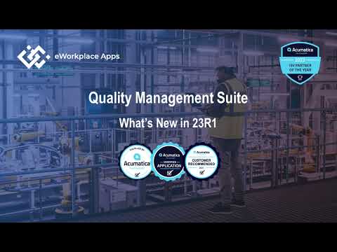 What's New in QMS 23R1