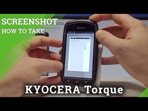How to Take Screenshot on KYOCERA Torque |HardReset.info