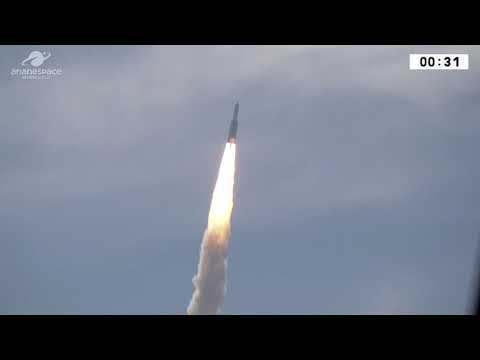 Ariane 5 ECA launches Intelsat 39 & EDRS-C