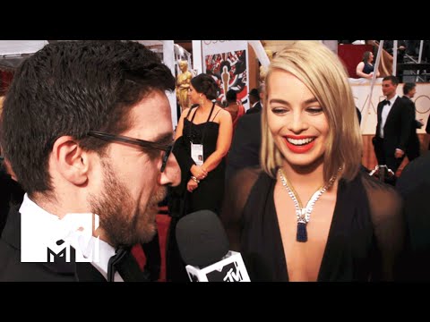 Margot Robbie Talks ‘Suicide Squad’ At The Oscars | MTV News