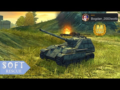 Jagdpanther II: 5800 Damage , 6 Frags - WOT BLITZ -