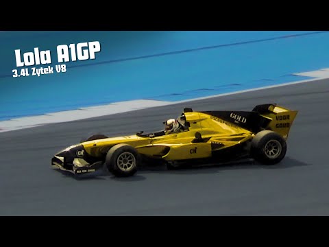 A1GP | Lola (Zytek) 3.4L V8 | Pure Sound