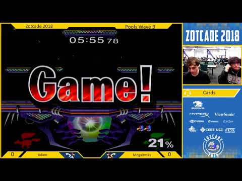 Zotcade '18 - adam vs MegaXmas - Wave B Pools