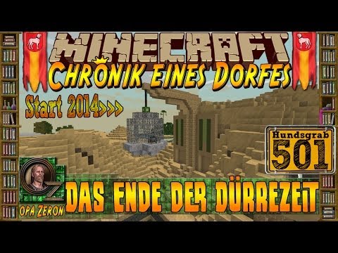 MINECRAFT ZEIT #501 - Chronik eines Dorfe - Das Ende der Dürrezeit [HD+Deutsch]