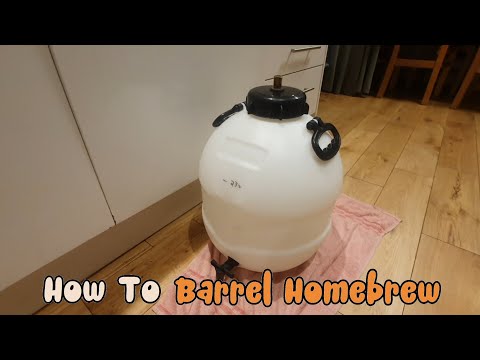 How To Barrel Homebrew First Brewster Beer Brew #1