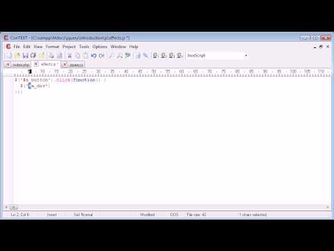 jQuery Tutorial 1 Introduction to jQuery