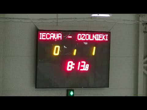 HK OZOLNIEKI - HK IECAVA 3:1 (PAFBET LHL Zemgale Amatieri)