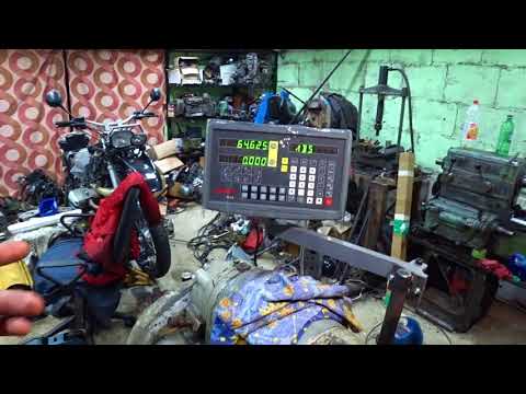 Установка УЦИ на мой токарный станок