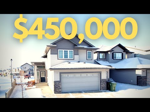 Inside A Stunning $450,000 Bi-Level House in Leduc Alberta | 4 Beds | Canadian Houses