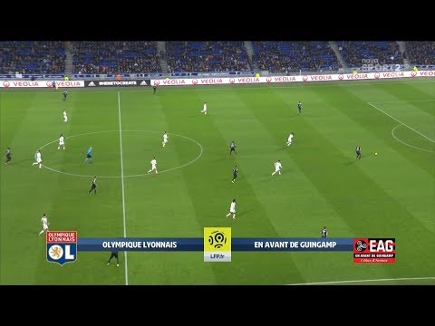 Olympique Lyonnais 2-1 EA Guingamp | 15 Feb 2019 | HD Highlights English