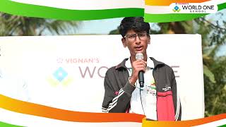 Vignans World One School Video