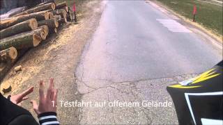 preview picture of video 'Speedracer Pocketbike Testfahrt'