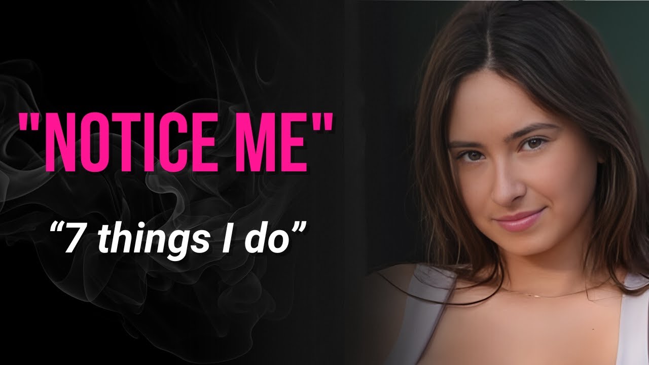 7 Little Things Women Do When They Want You to Notice Them First