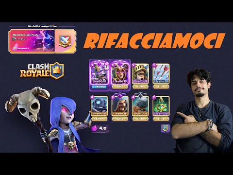 SI TORNA A SCALARE I GRADINI - CLASH ROYALE RANKED ITA
