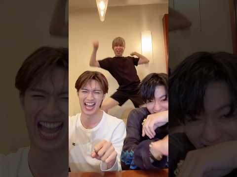 元気なイッヌが後ろにおる #MILK #塩﨑太智 #佐野勇斗 #山中柔太朗