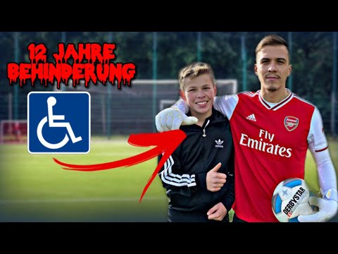 twelve year old disabled goalkeeper on fire 🙌🏻