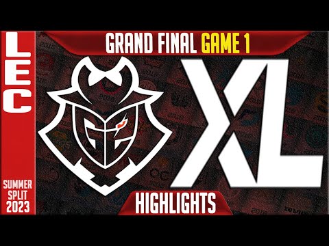 G2 vs XL Highlights Game 1 | GRAND FINAL LEC Summer 2023 Playoffs | G2 Esports vs Excel G1