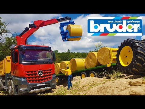 BRUDER TOYS best of TRUCKS AND TRACTORS!