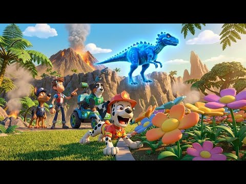 PAW Patrol: Dino Rescue Mission & The Volcano Emergency! 🦖
