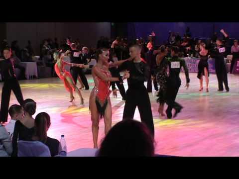 WDSF Youth Latin 1/8 rumba Evgeny Brylev - Ekaterina Volotskaya