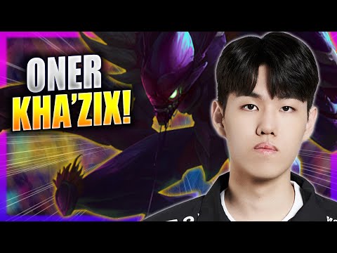 ONER IS A BEAST WITH KHA'ZIX! - T1 Oner Plays Kha'zix JUNGLE vs Graves! | Season 2023