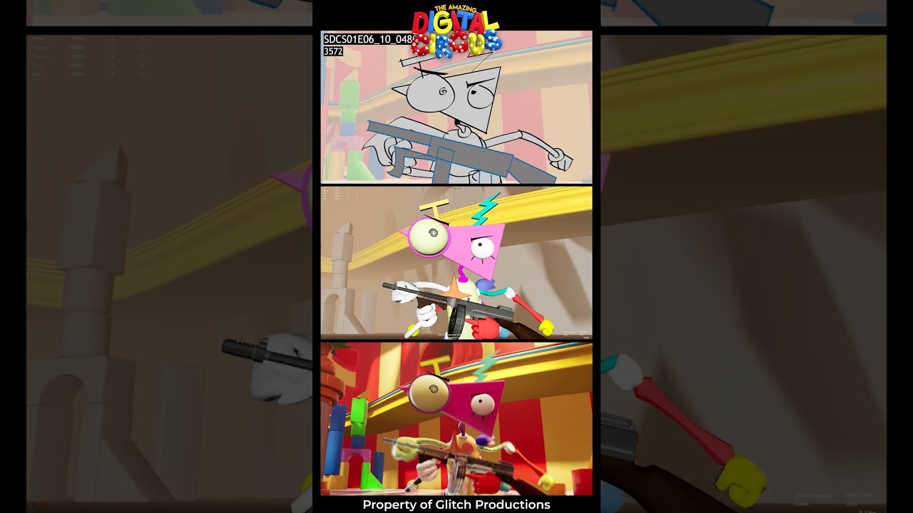 proof you can flip someone off in any stage of production #shorts