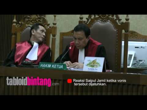 Divonis Tiga Tahun Penjara, Seperti Ini Reaksi Saipul Jamil