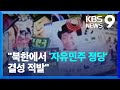 특보] 북한에도 자유민주주의 정당 출현