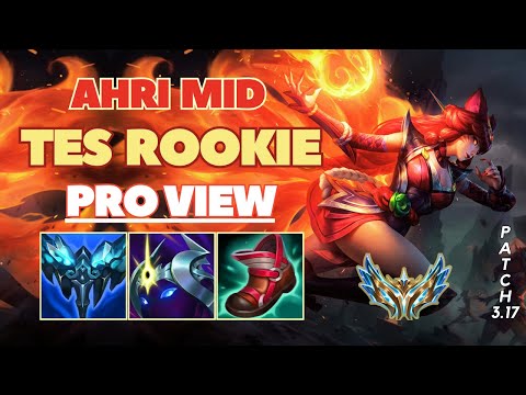 Proview TES Rookie AHRI vs Oriana | Korean Challenger proview replay | Patch 13.17 Korean