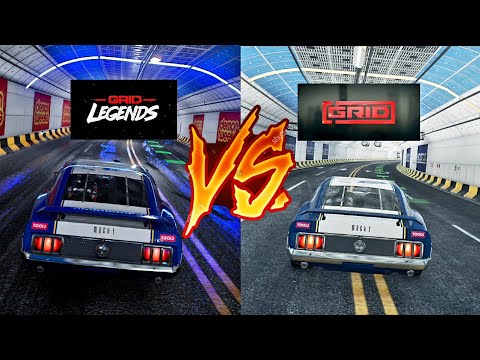 GRAFICOS GRID LEGENDS VS GRID (2019) COMPARATIVA GAMEPLAY XBOX ONE
