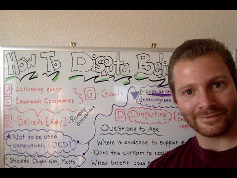 How to dispute irrational beliefs
