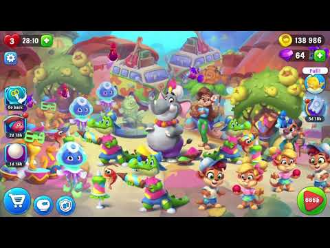 Fishdom 6665 Hard Level - 18 moves - NO BooSTERS