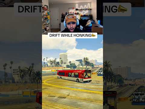 HONK YOUR HORN WHILE DRIFTING 😂