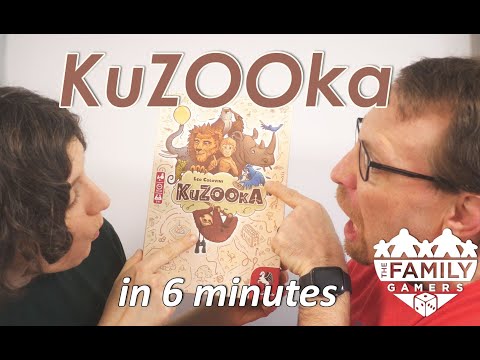 KuZOOka - A Cooperative Zoo Escape! [with The Family Gamers]